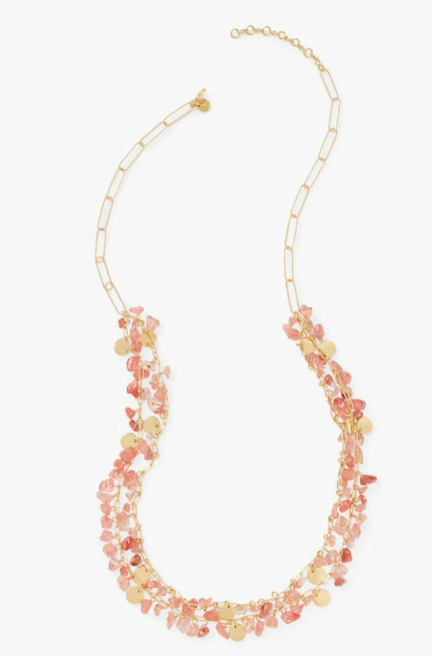 TALBOTS FIRST BLUSH LAYER NECKLACE