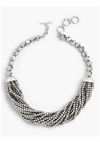 TALBOTS Torsade Statement Necklace