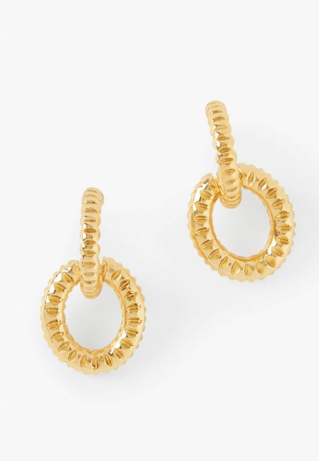 TALBOTS CHAIN-LINK EARRINGS