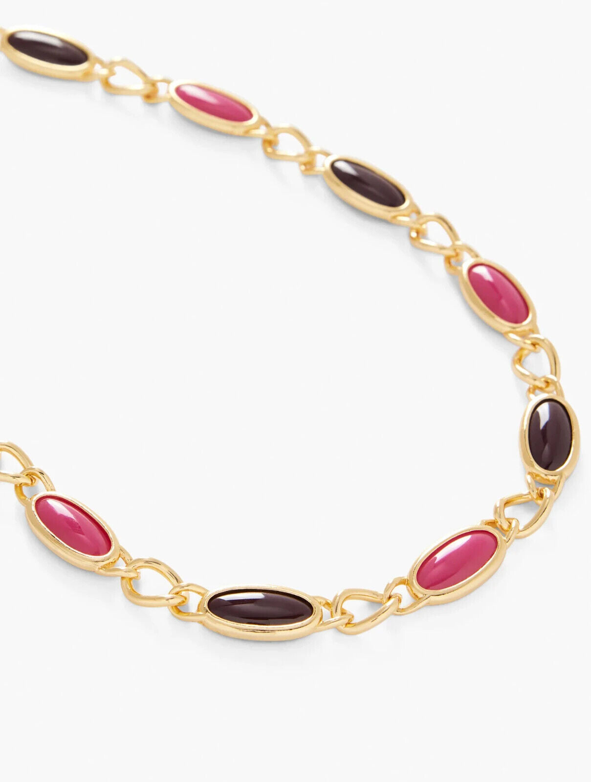 TALBOTS MULTI STONE STATEMENT NECKLACE