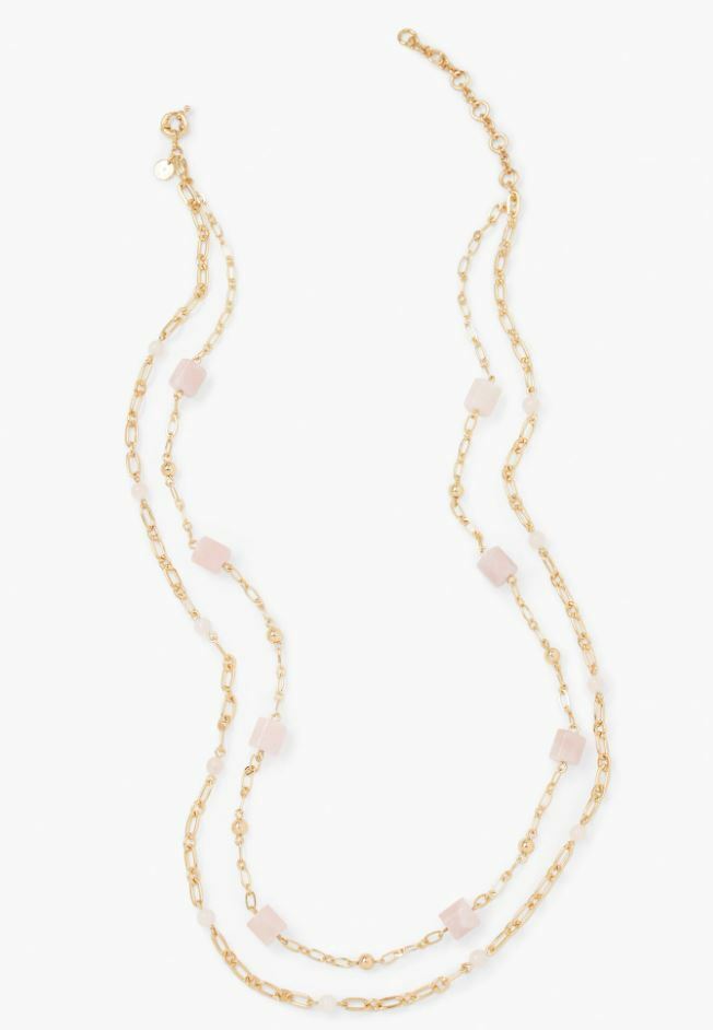 TALBOTS STONE LAYERING NECKLACE