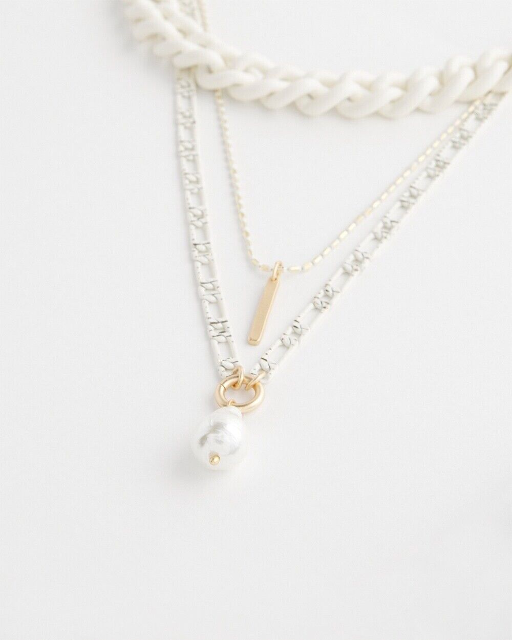 CHICO'S CONVERTIBLE LINKS NECKLACE