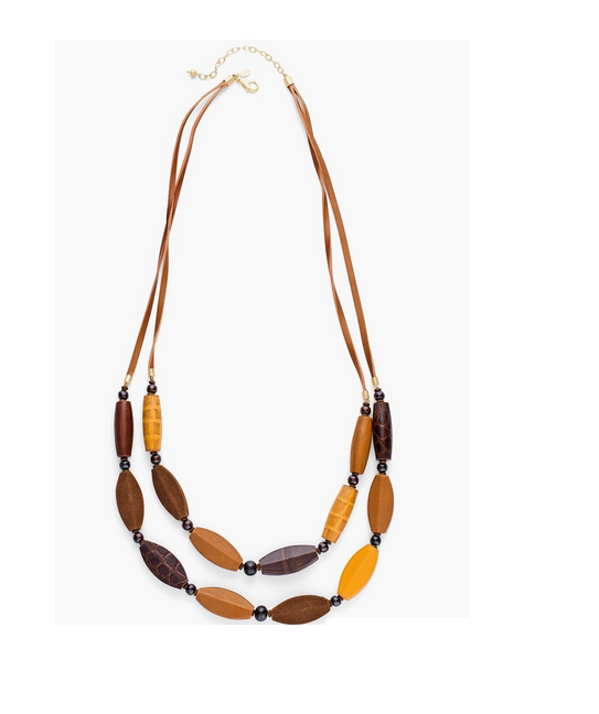 CHICO'S CAINE MULTI-STRAND NECKLACE
