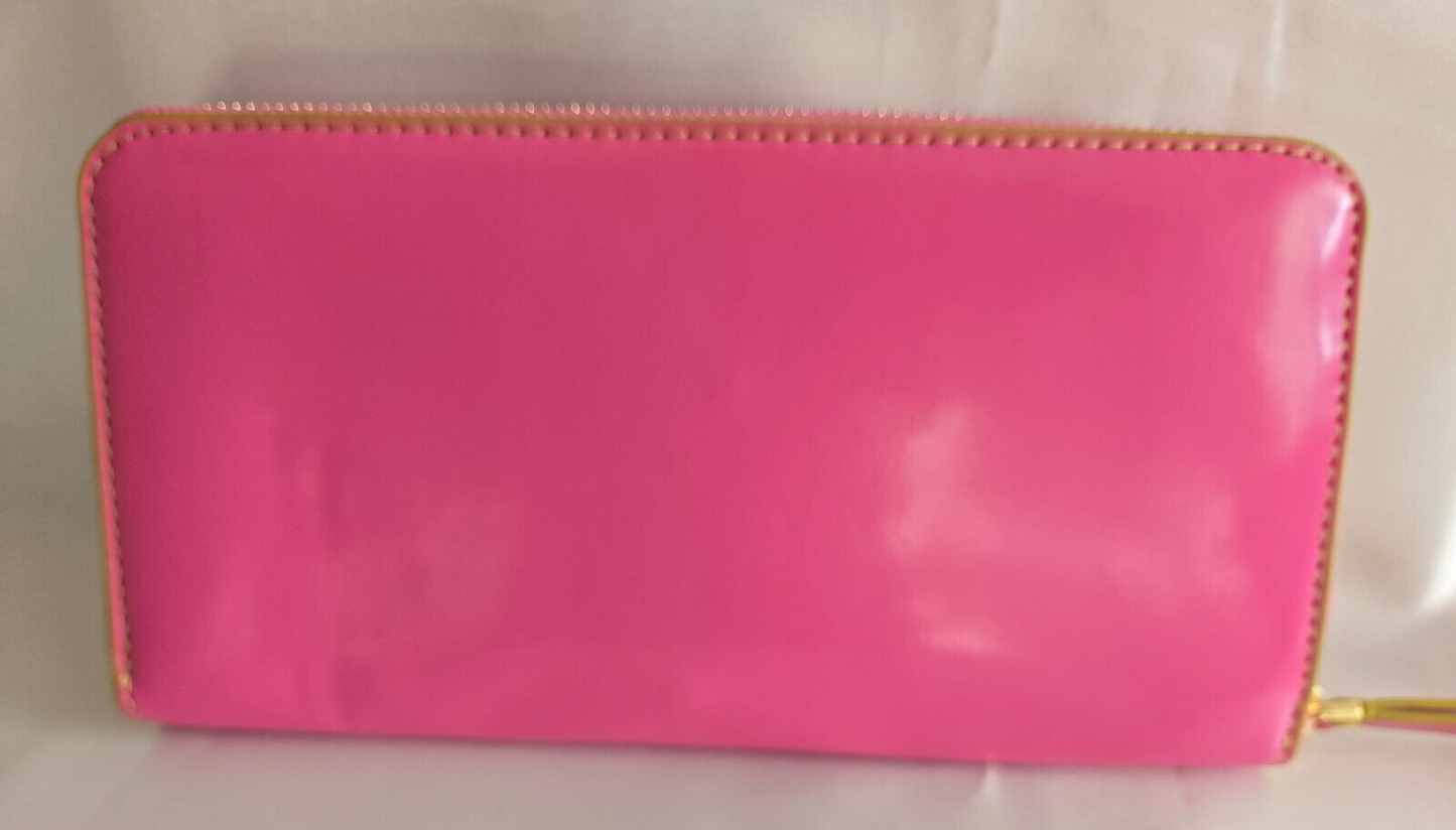 Vera Bradley Continental Wallet Leather, Ibis Rose