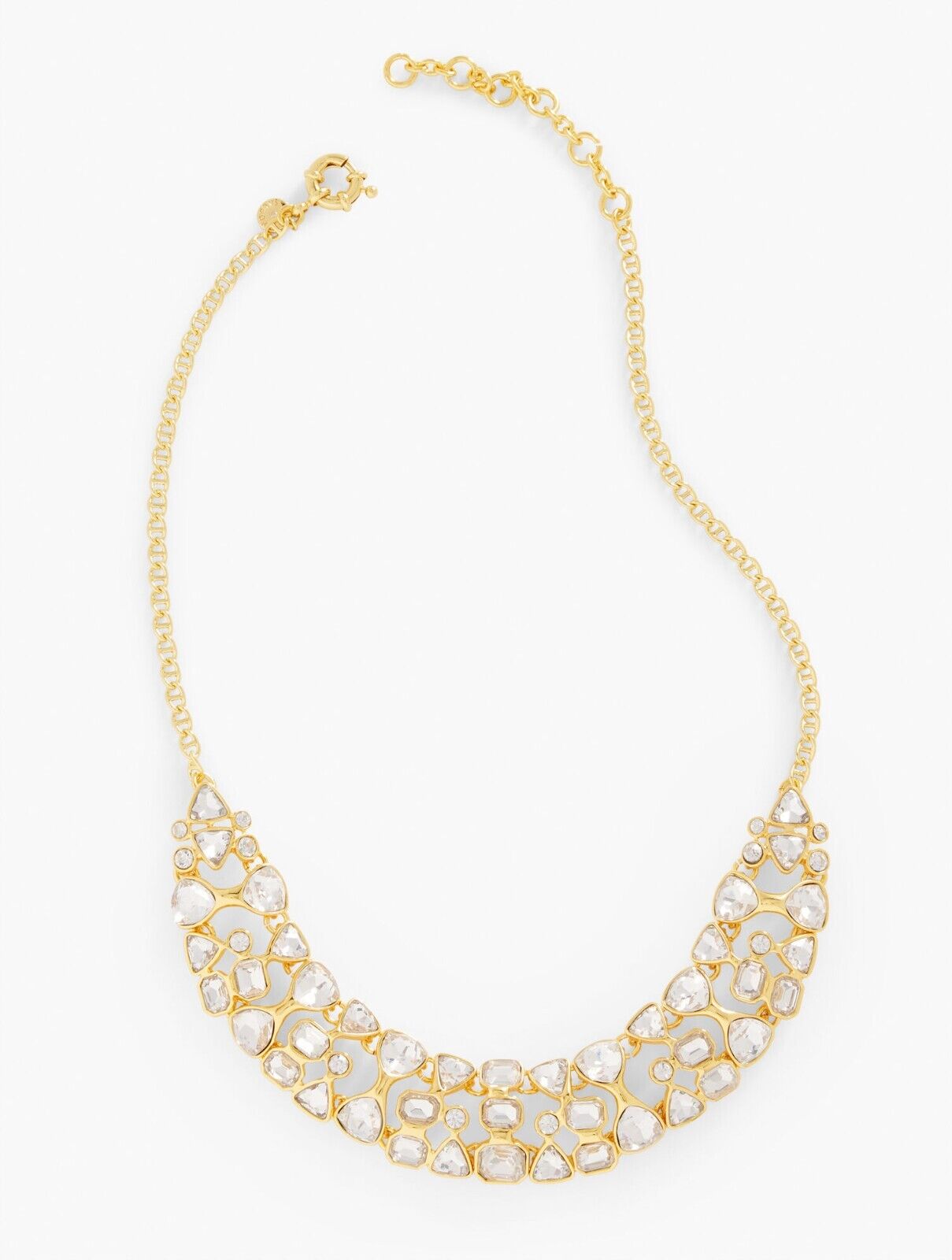 TALBOTS ICE CRYSTAL STATEMENT NECKLACE