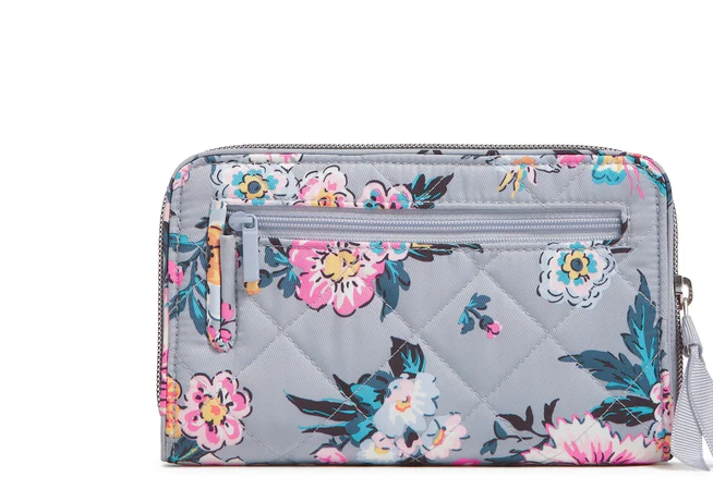 Vera Bradley RFID Turnlock Wallet, Parisian Bouquet
