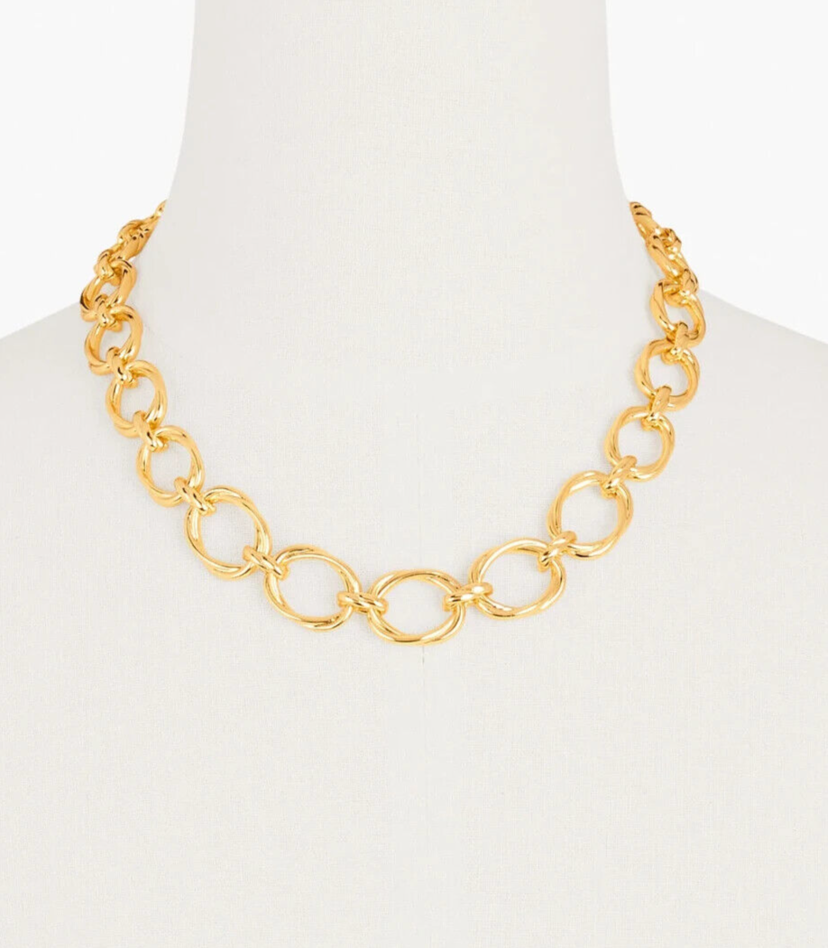 TALBOTS TWISTED LINK NECKLACE