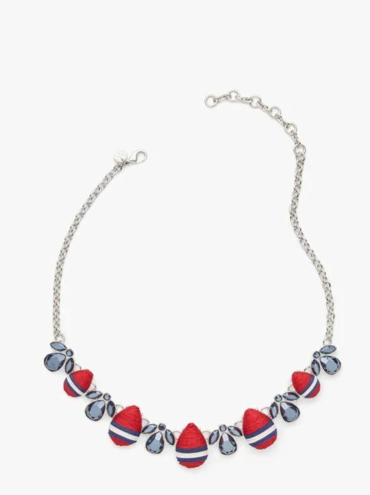 TALBOTS COLORFUL MIXED STONE NECKLACE