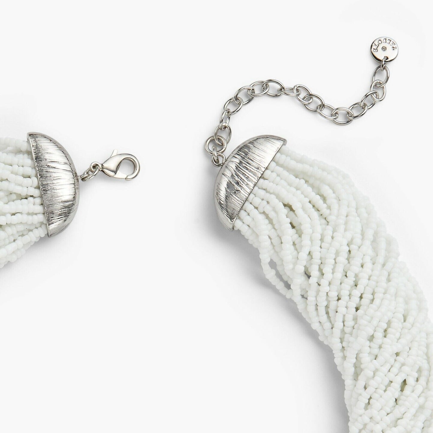 TALBOTS MULTI-STRAND SEED BEAD NECKLACE