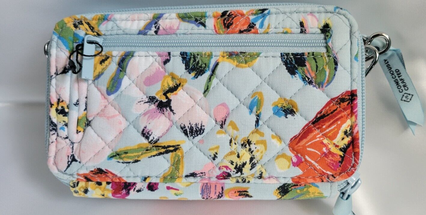 Vera Bradley All in One Crossbody, Sea Air Floral