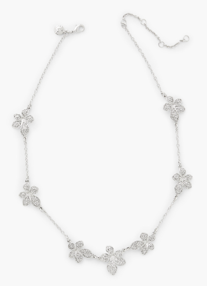 TALBOTS FLORAL PETAL NECKLACE