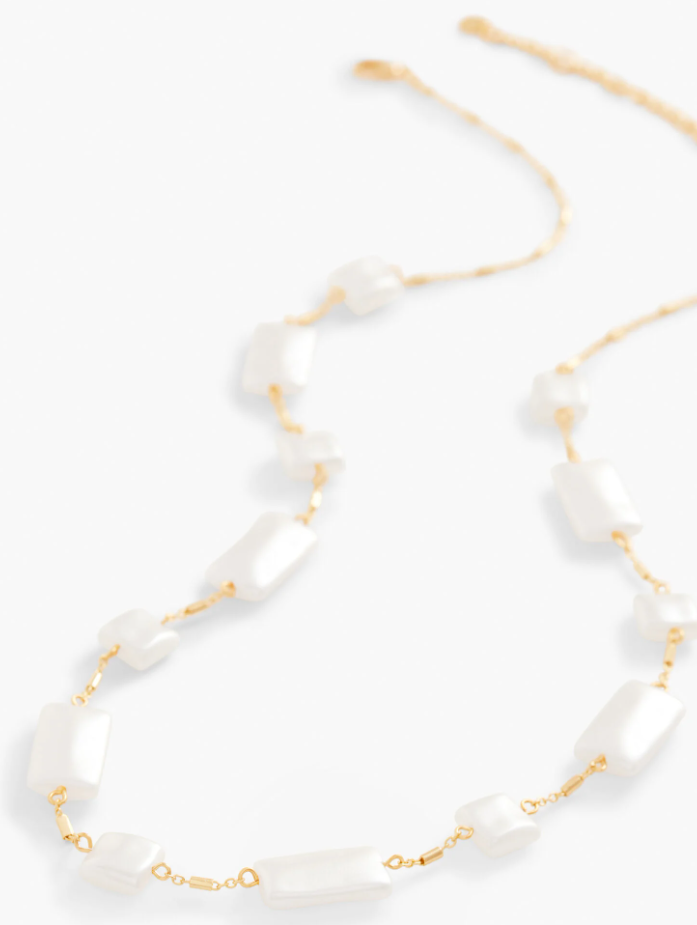 TALBOTS SQUARE STATION NECKLACE