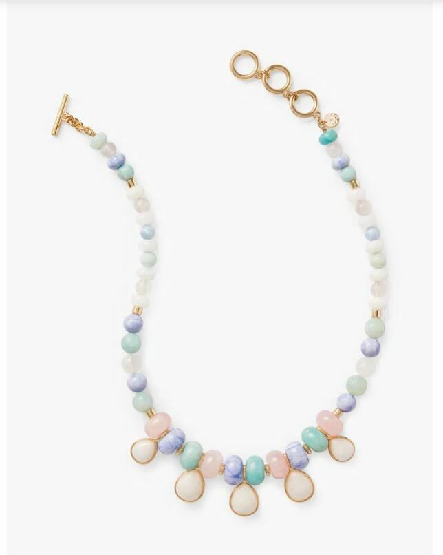 TALBOTS SEMIPRECIOUS STONE STATEMENT NECKLACE
