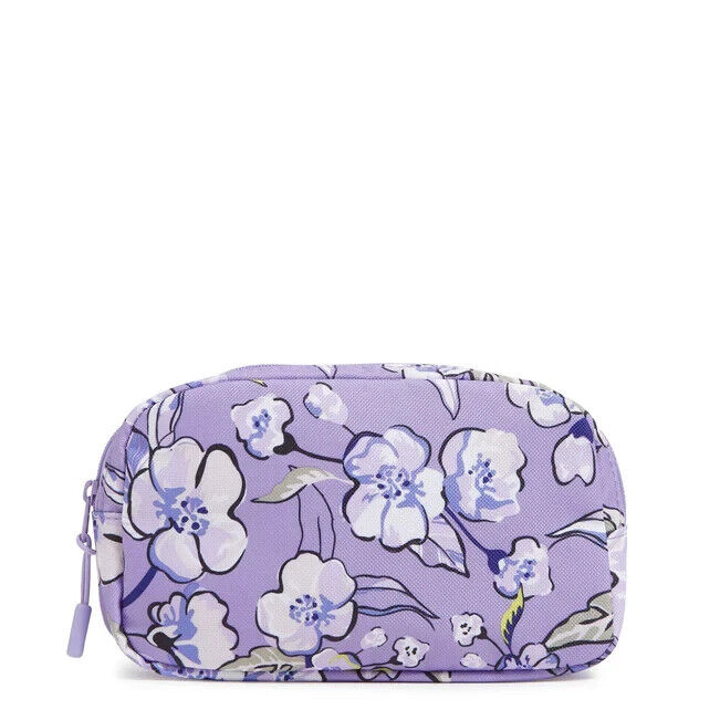 Vera Bradley Essential Mini Belt Bag, Wild Roses Lavender