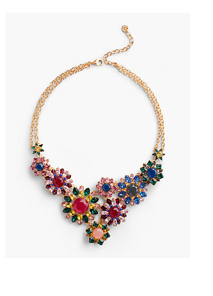 TALBOTS Celestial Cluster Necklace