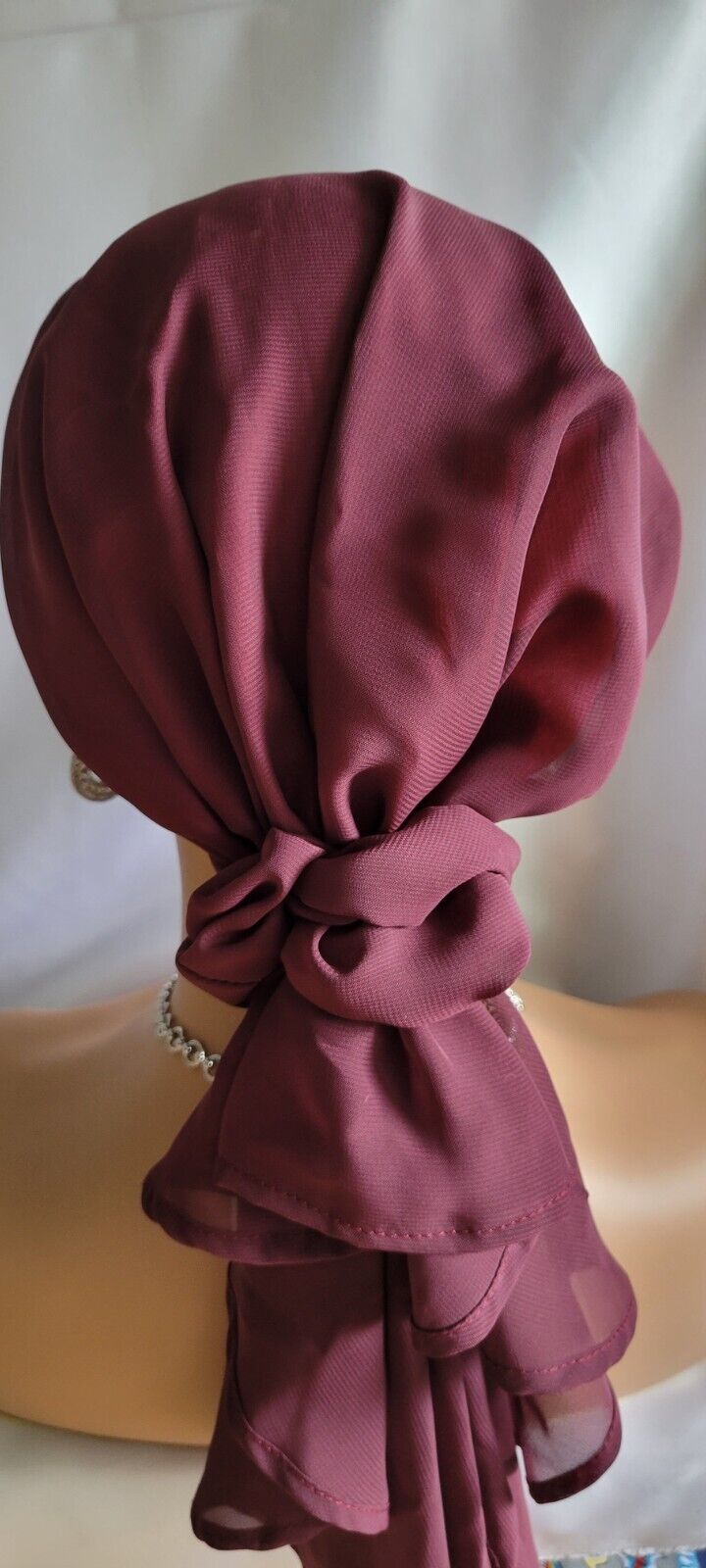 Chemo Pre-Tied Scarf Headcovering