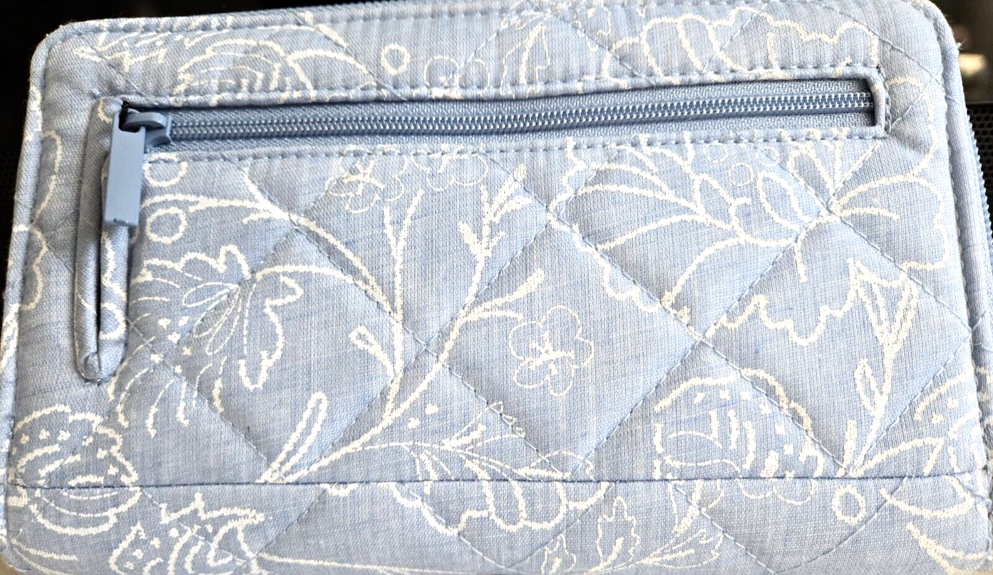 Vera Bradley RFID Turnlock Wallet, Sweet Garden Lace