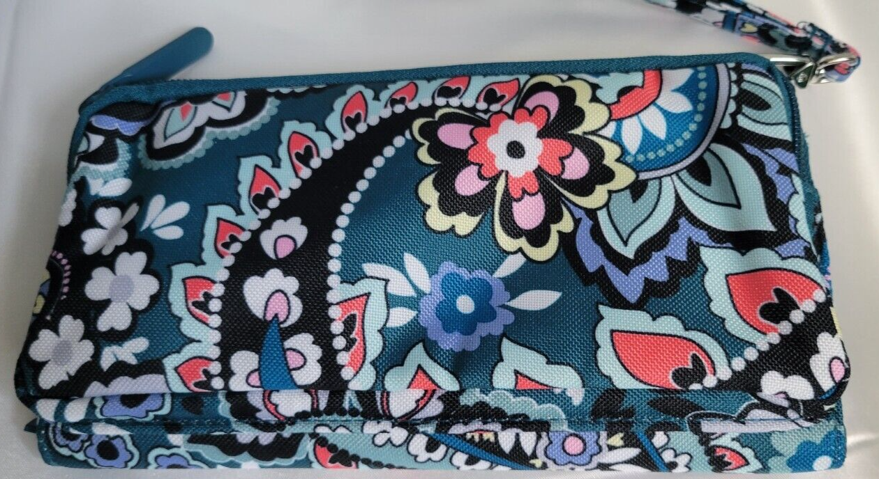 Vera Bradley Lighten Up RFID Wallet Crossbody