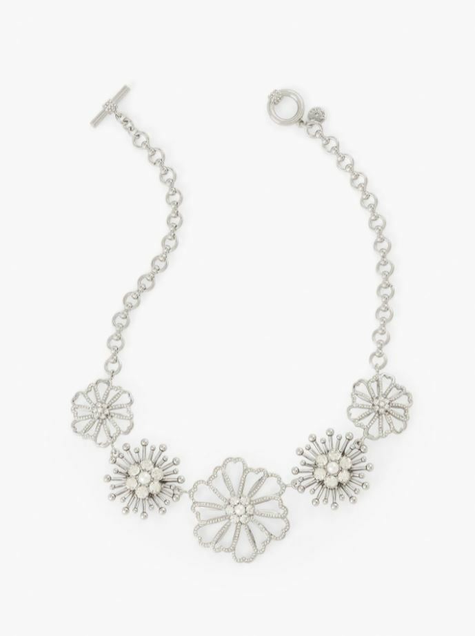 TALBOTS BURSTING BLOOMS SHORT NECKLACE