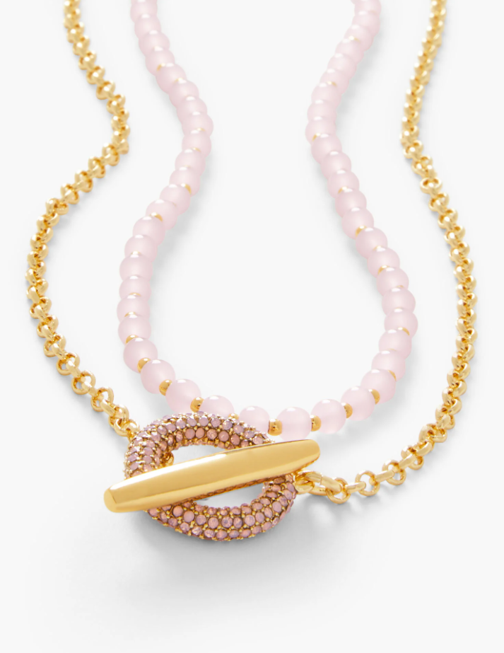 TALBOTS MODERN LAYERED NECKLACE