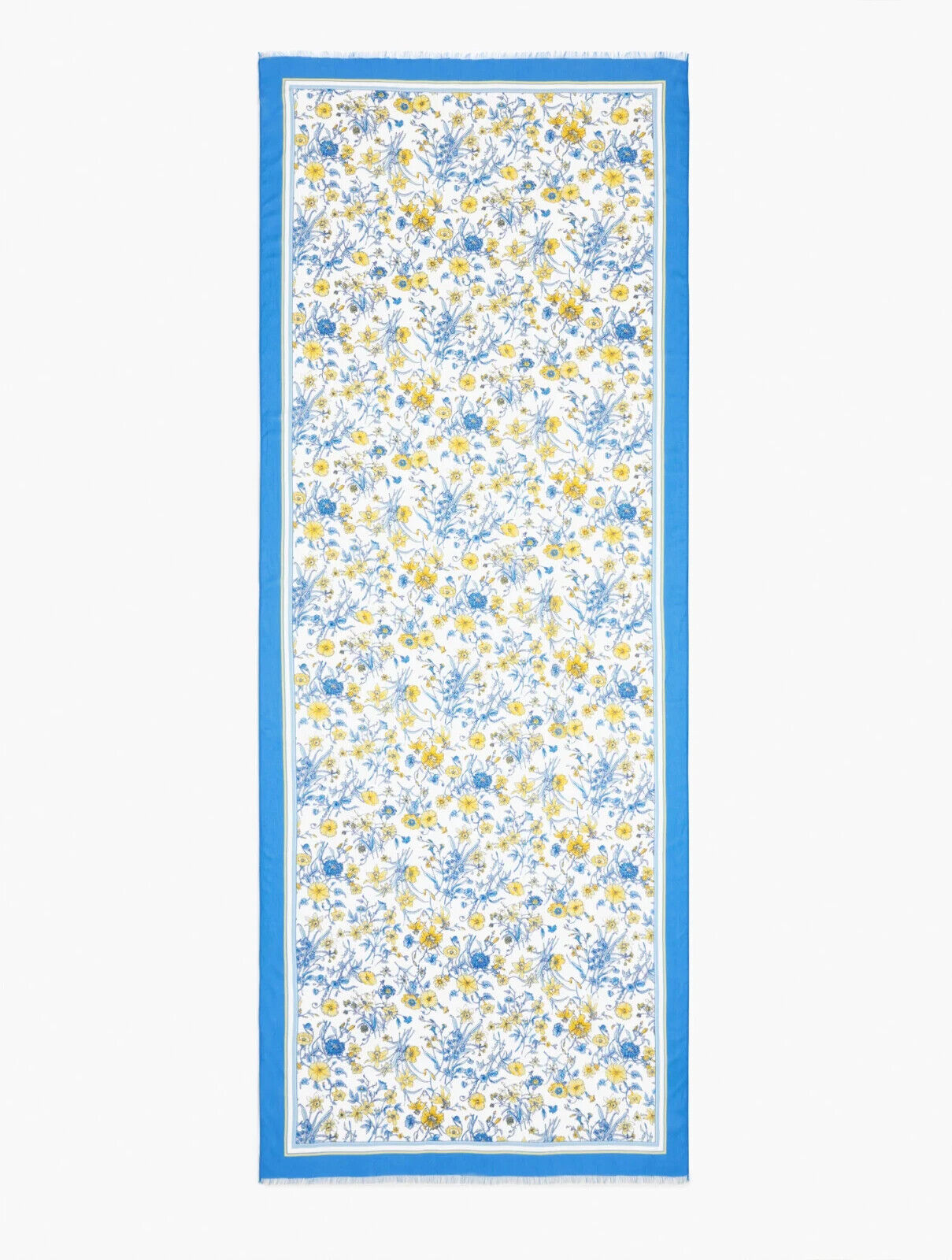 TALBOTS FLORAL GARDEN OBLONG SCARF