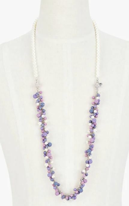 TALBOTS BEADED LONG NECKLACE