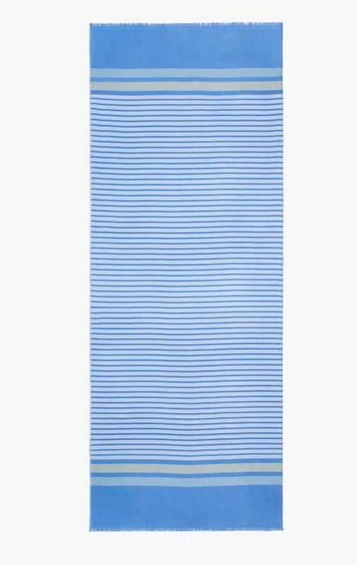 TALBOTS STRIPE OBLONG SCARF