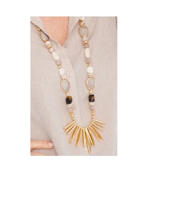 CHICO'S QUINN SINGLE-STRAND NECKLACE