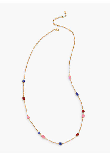 TALBOTS Crystal Layer Necklace