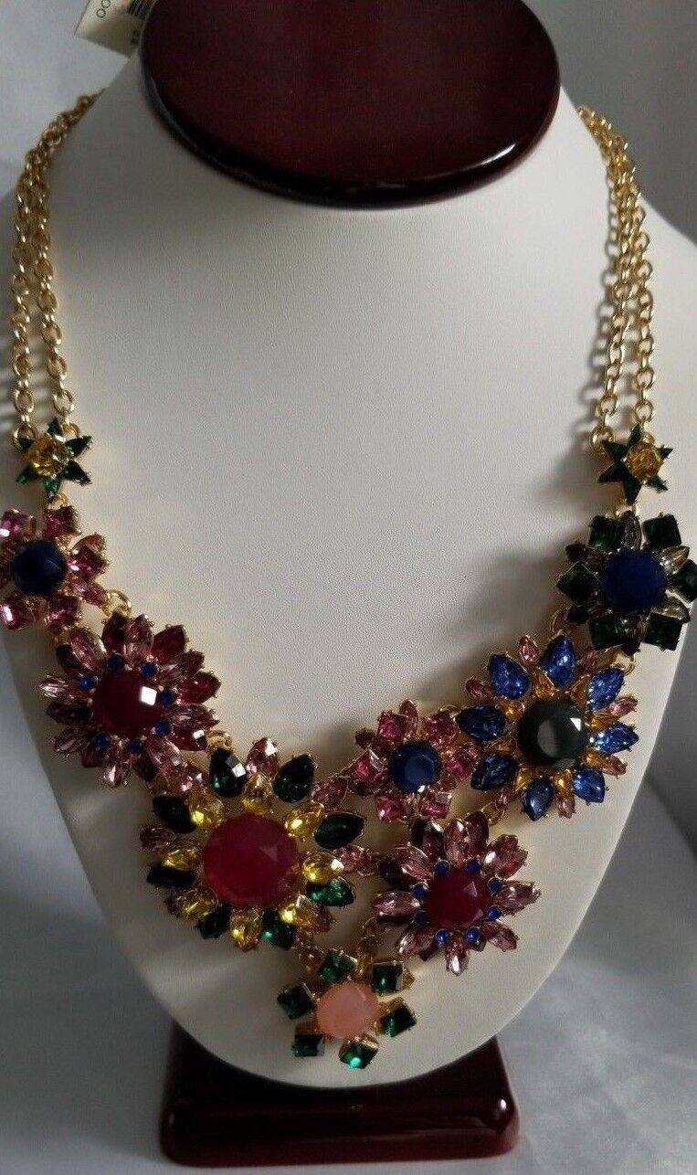 TALBOTS Celestial Cluster Necklace