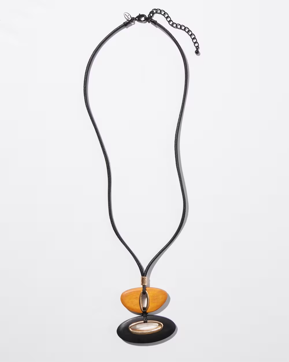 CHICO' S ADJUSTABLE PENDANT NECKLACE