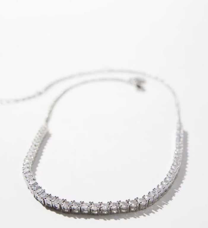 WHITE HOUSE BLACK MARKET TENNIS CHAIN NECKLACE