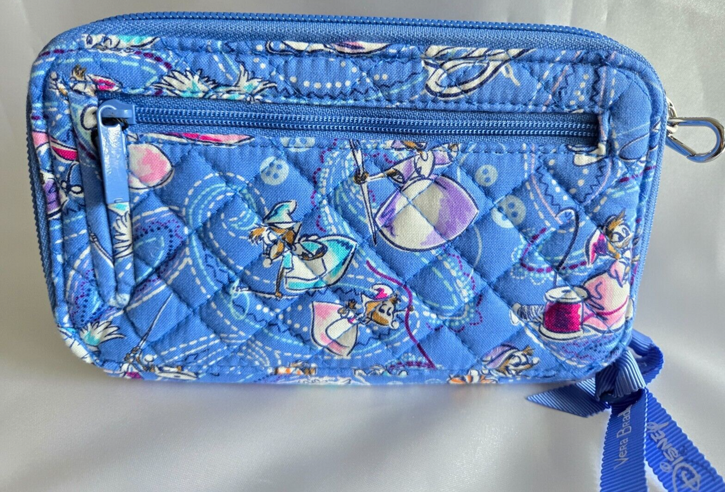 Vera Bradley Disney RFID All in One Crossbody Bag, Cinderella Paisley Friends