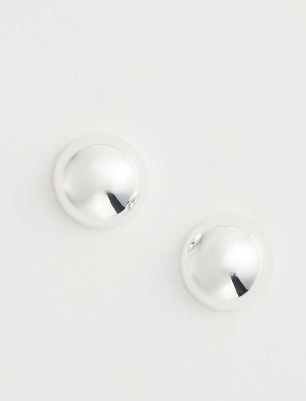 CHICO'S NO DROOP U2122 SILVER TONE STUD EARRINGS