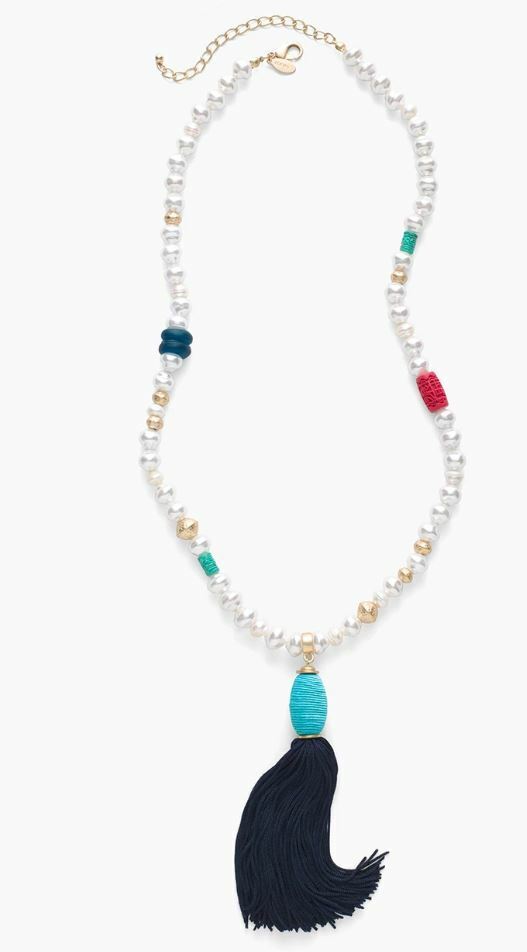 CHICO'S CHARLI TASSEL NECKLACE