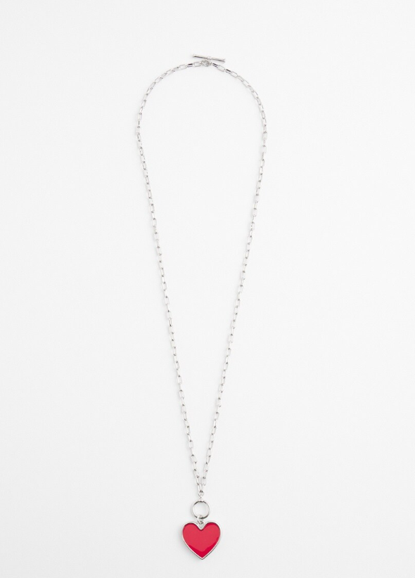 CHICO'S VALENTINE'S DAY RED HEART NECKLACE