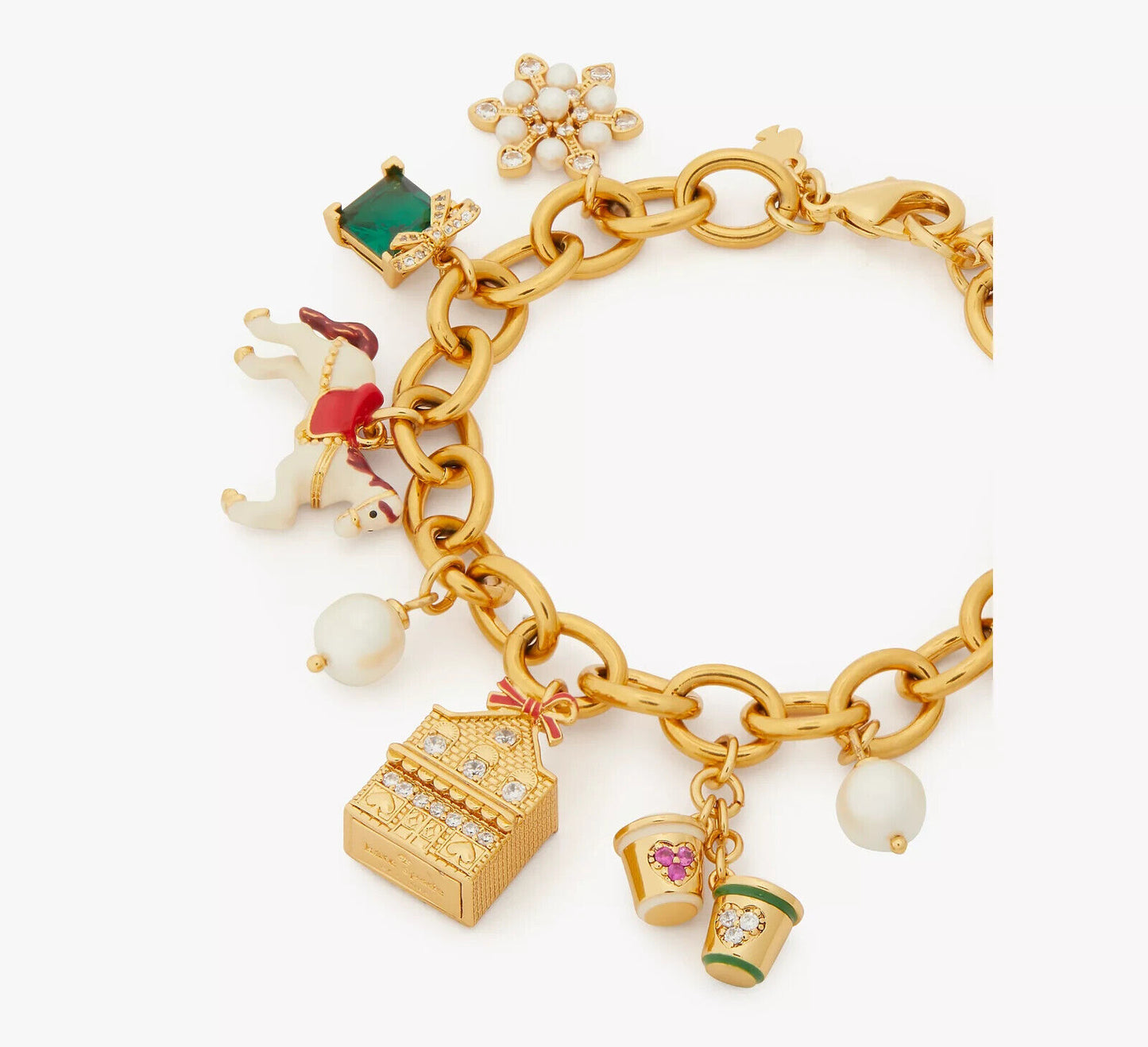 Kate Spade Winter Wonderland Charm Bracelet