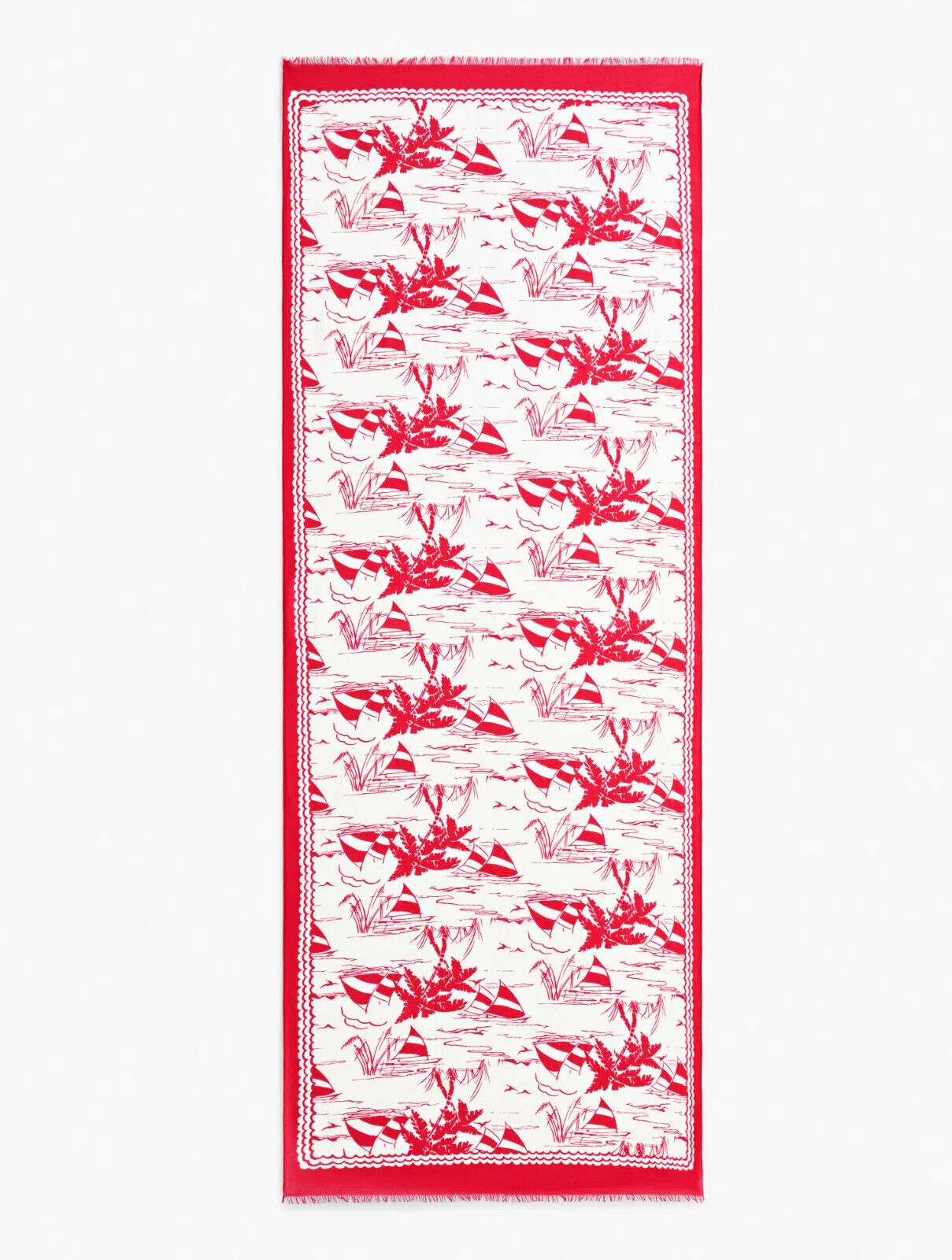 TALBOTS SAIL AWAY OBLONG SCARF
