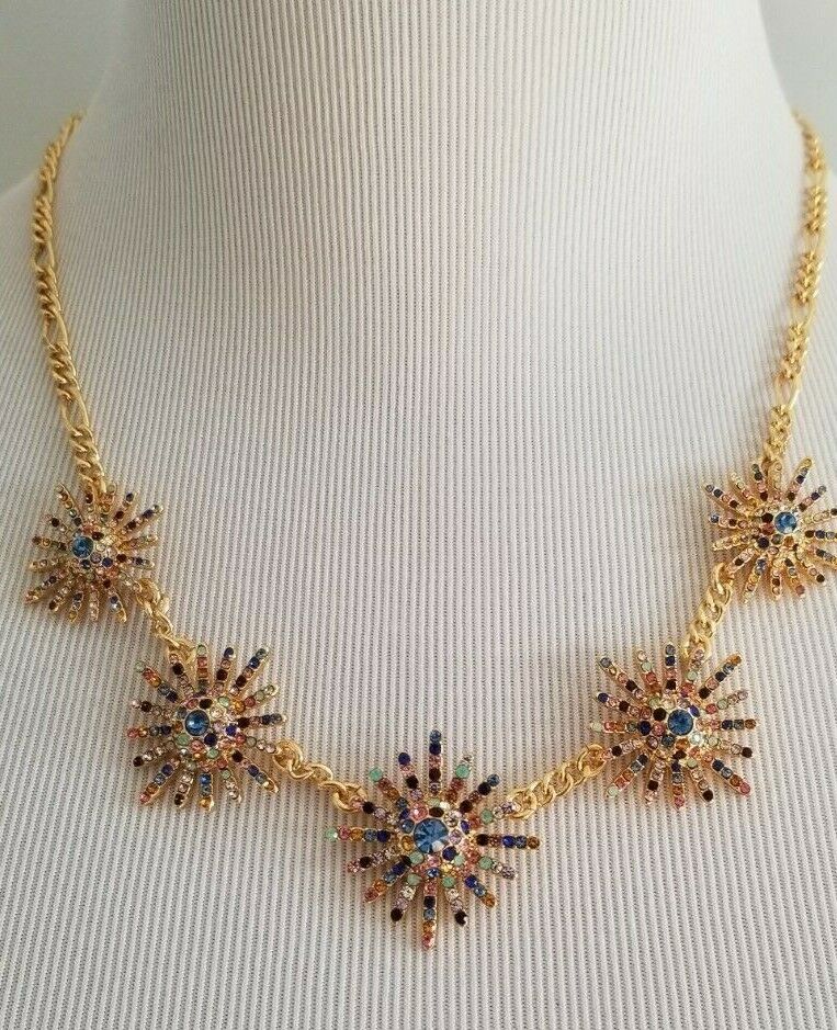 TALBOTS PAVÉ BURST NECKLACE