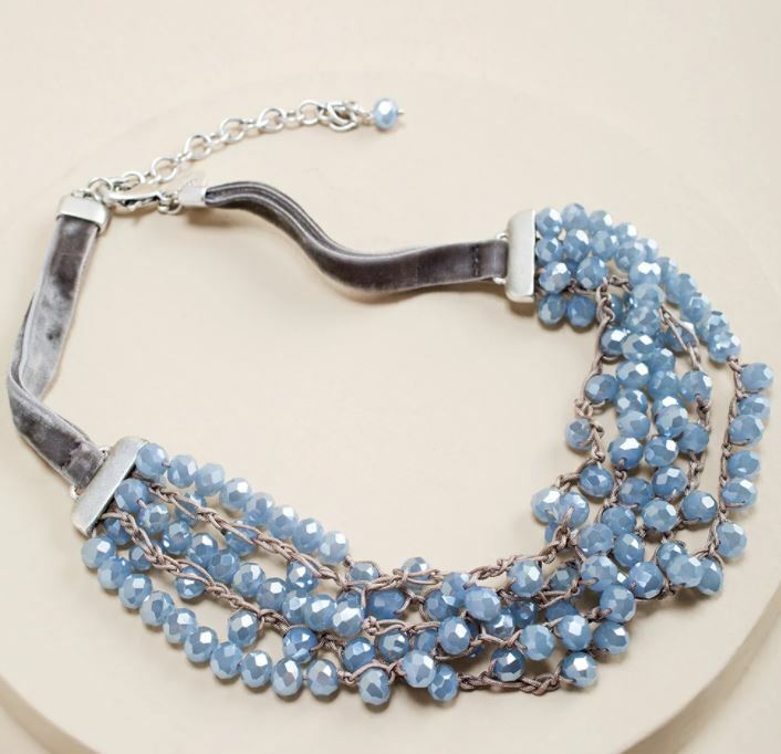 CHICO'S SOFT MULTI-STRAND NECKLACE