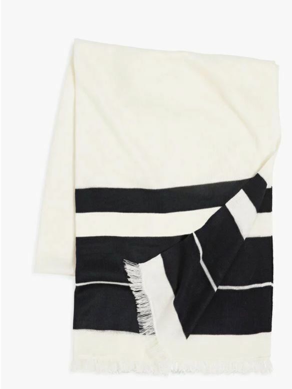 TALBOTS ECHO SWEATER OBLONG SCARF