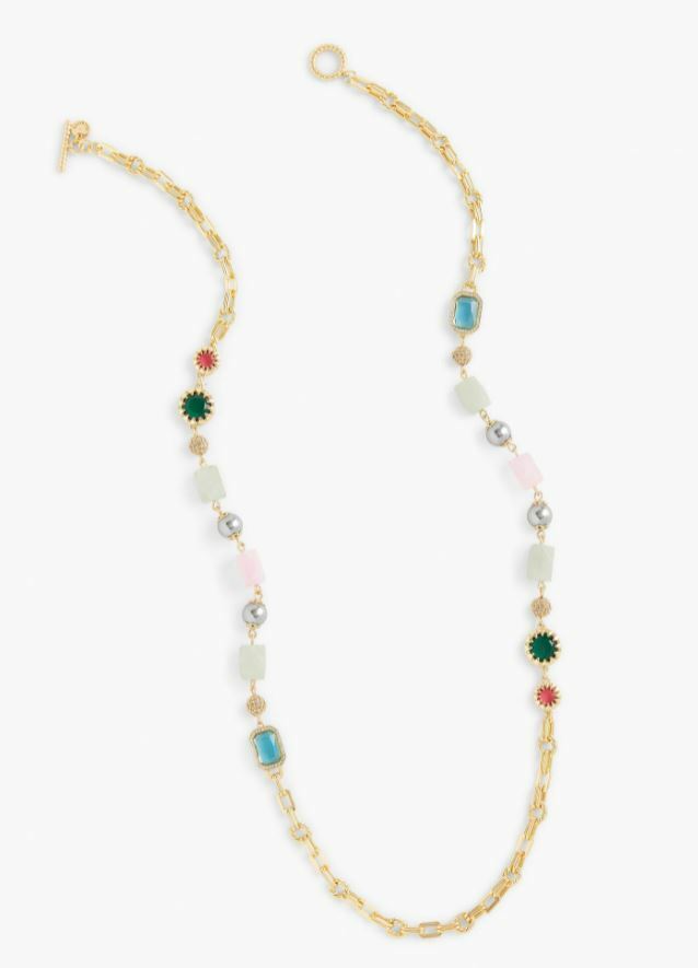 TALBOTS JEWEL BOX LONG NECKLACE