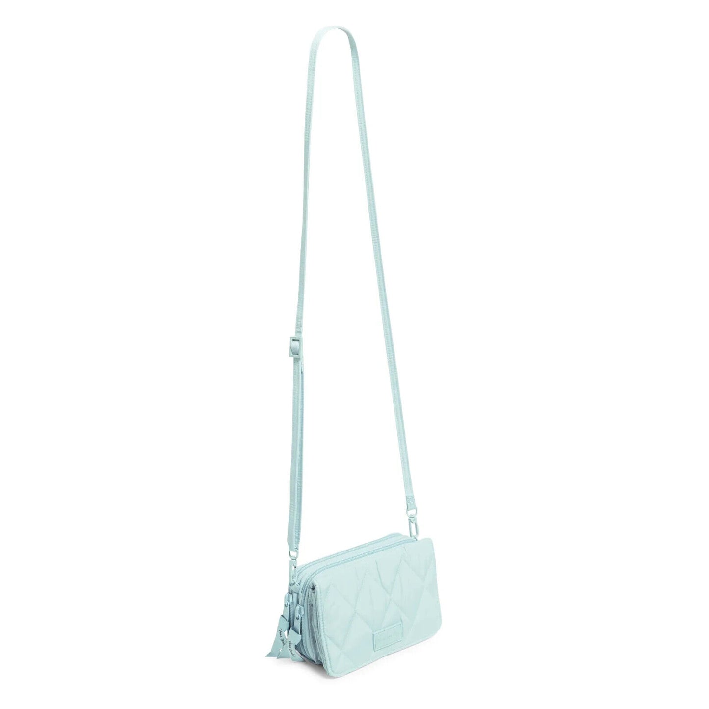Vera Bradley Ultralight RFID 3-in-one- Crossbody, Blue Sea Salt