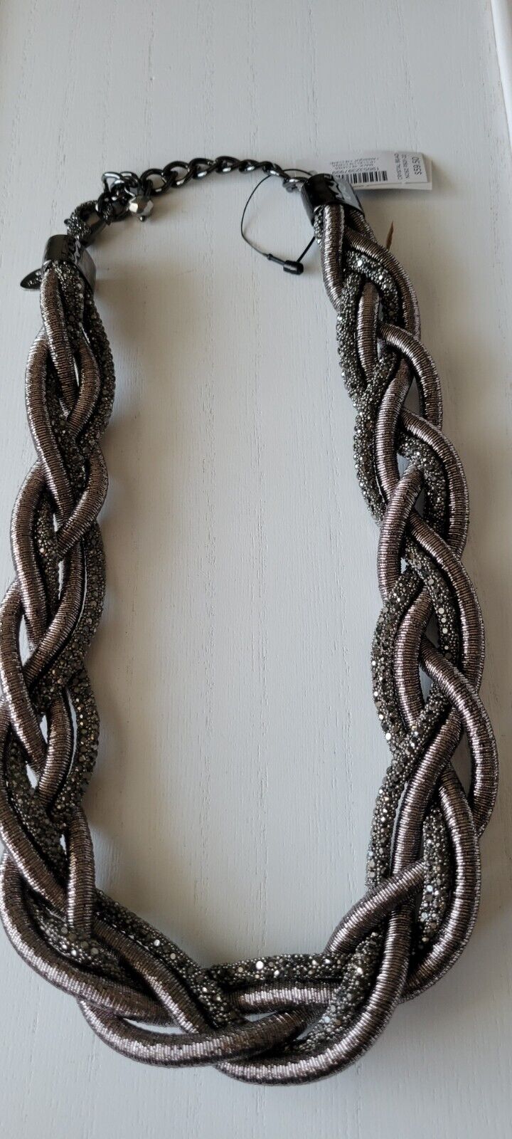 CHICO'S BRAIDED COLLAR NECKLACE