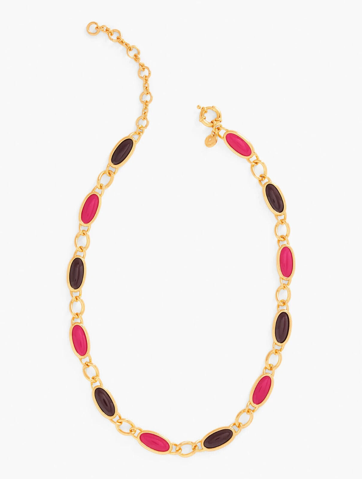 TALBOTS MULTI STONE STATEMENT NECKLACE