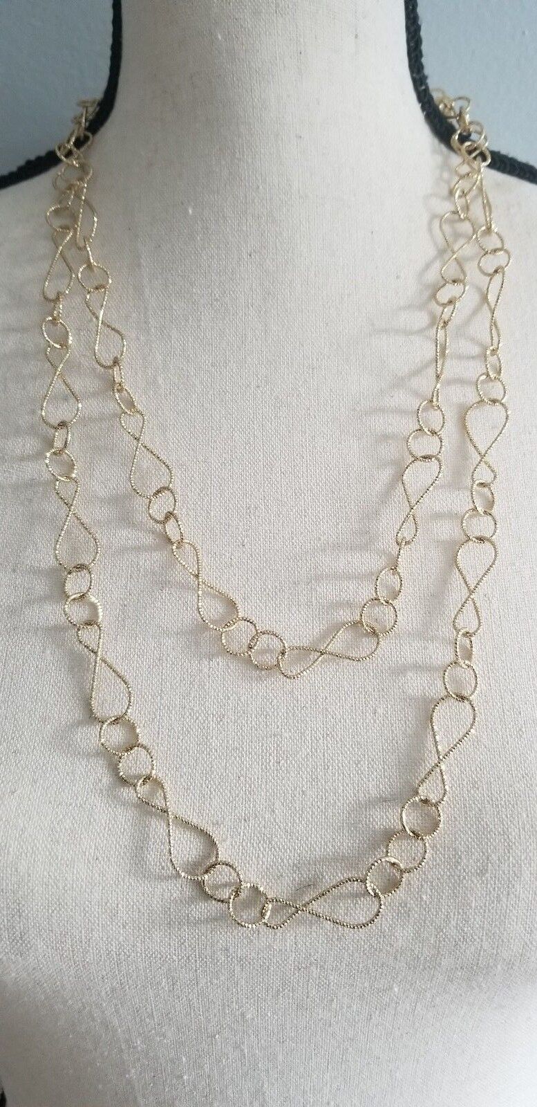 TALBOTS Double Layer Necklace