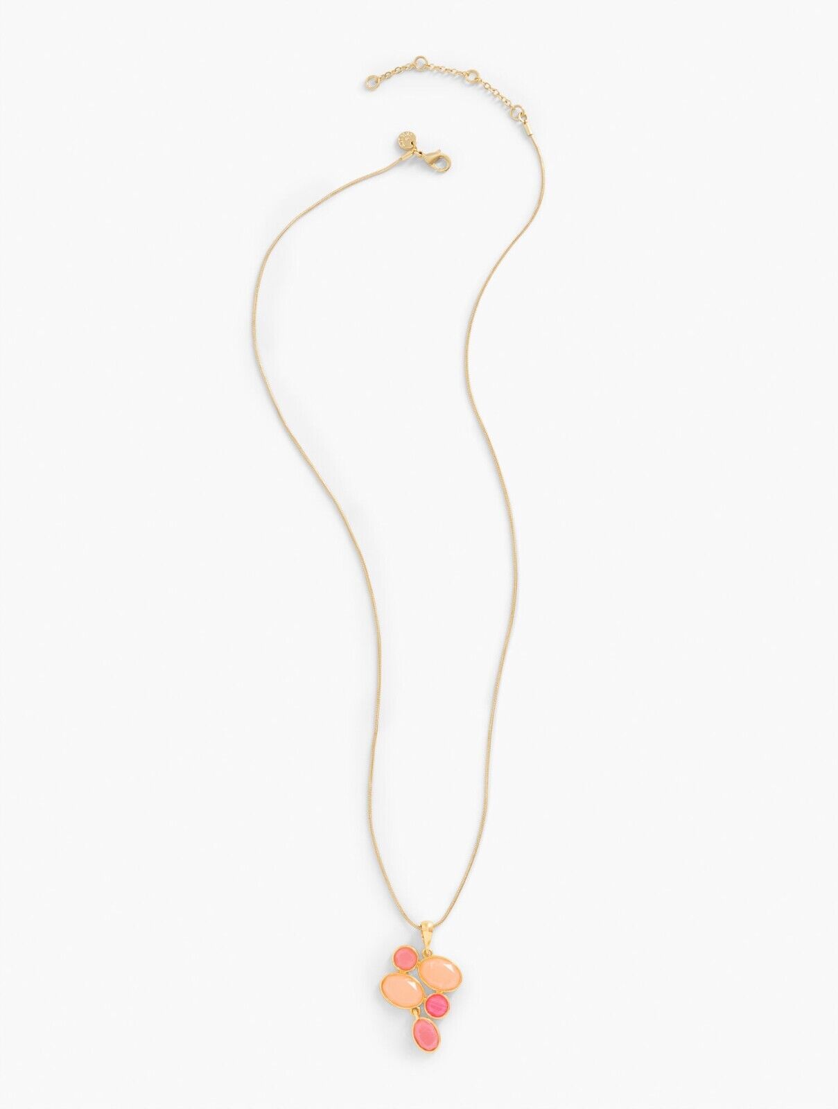 TALBOTS SPRING CRYSTAL PENDANT NECKLACE