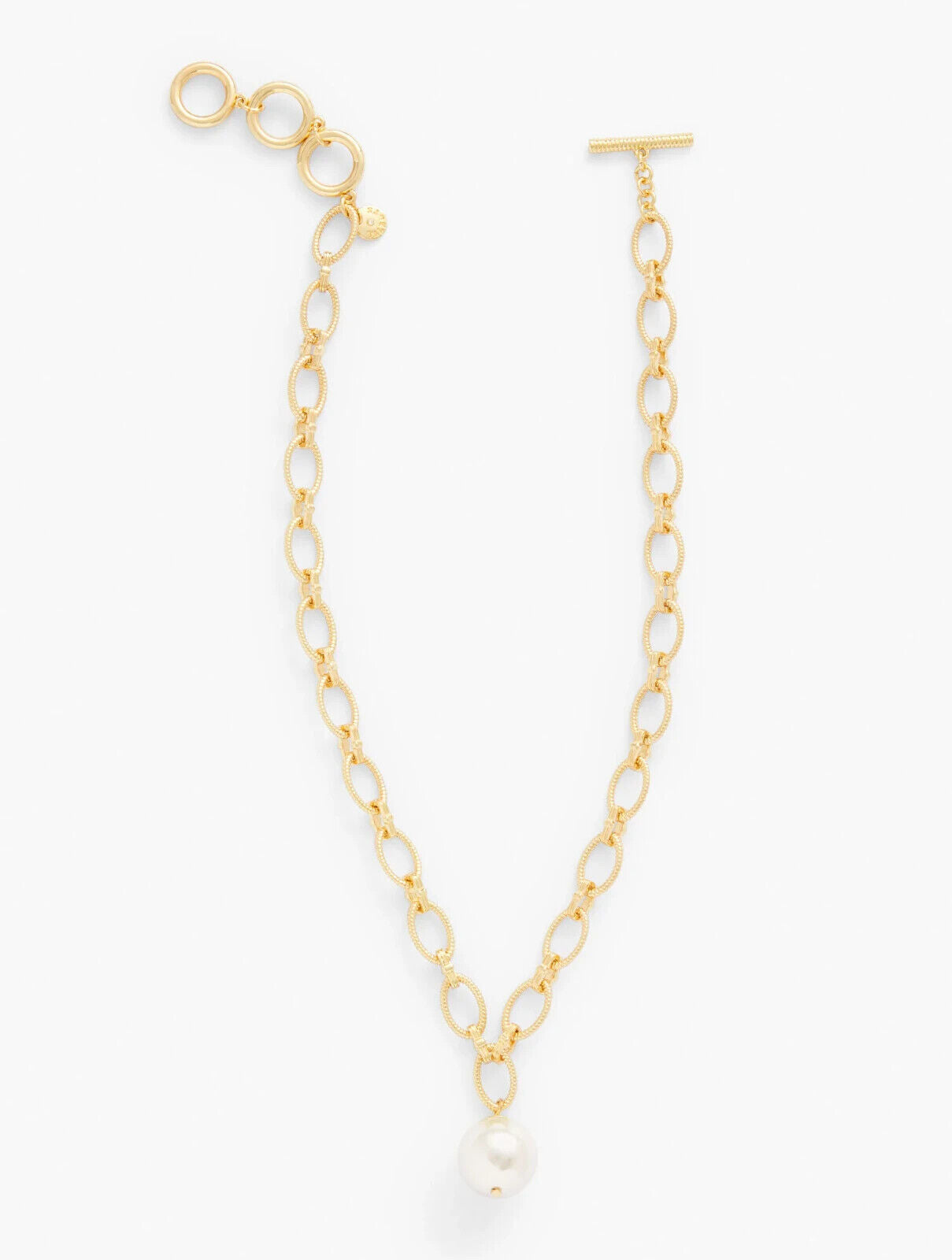 TALBOTS MODERN CLASSIC LINK NECKLACE