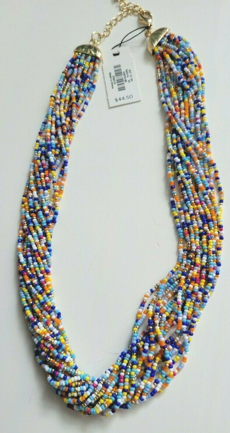 TALBOTS MARDI GRAS NECKLACE