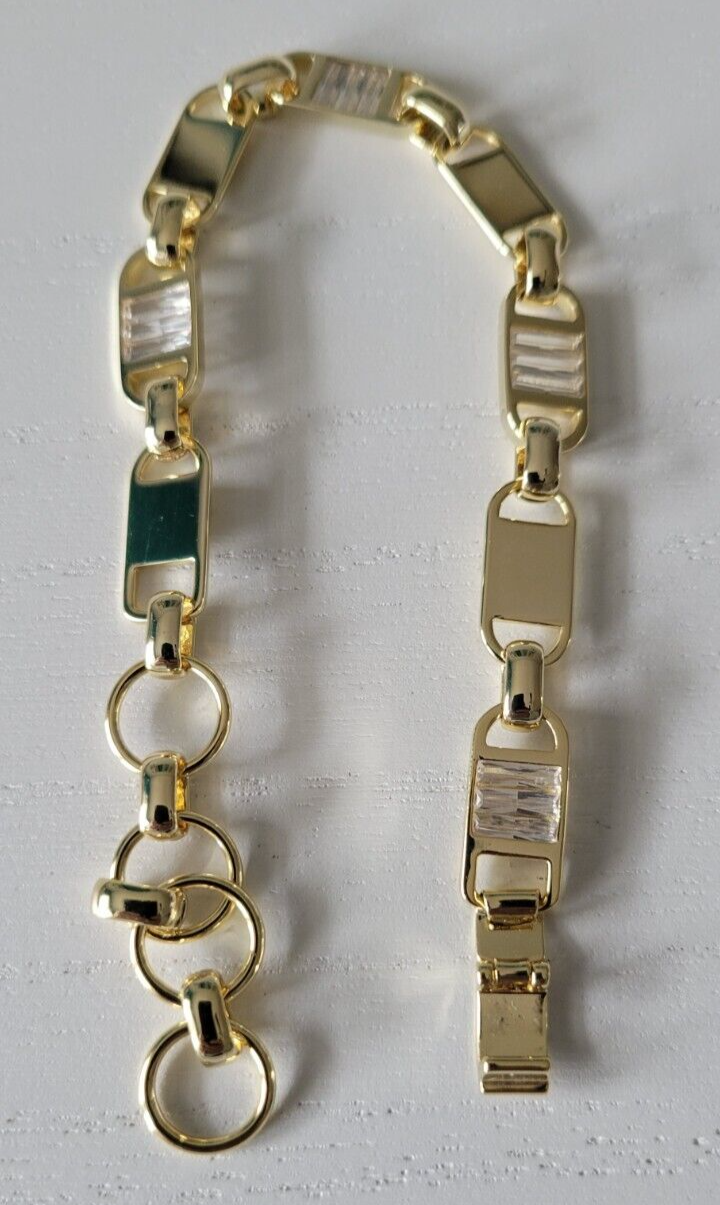 Kate Spage Baquette Gold Bracelet